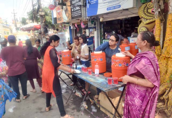 5,000 Liters Sharbat Seva Contribution